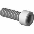 Bsc Preferred PEEK Plastic Socket Head Screw 2-56 Thread Size 1/4 Long Beige 98885A101